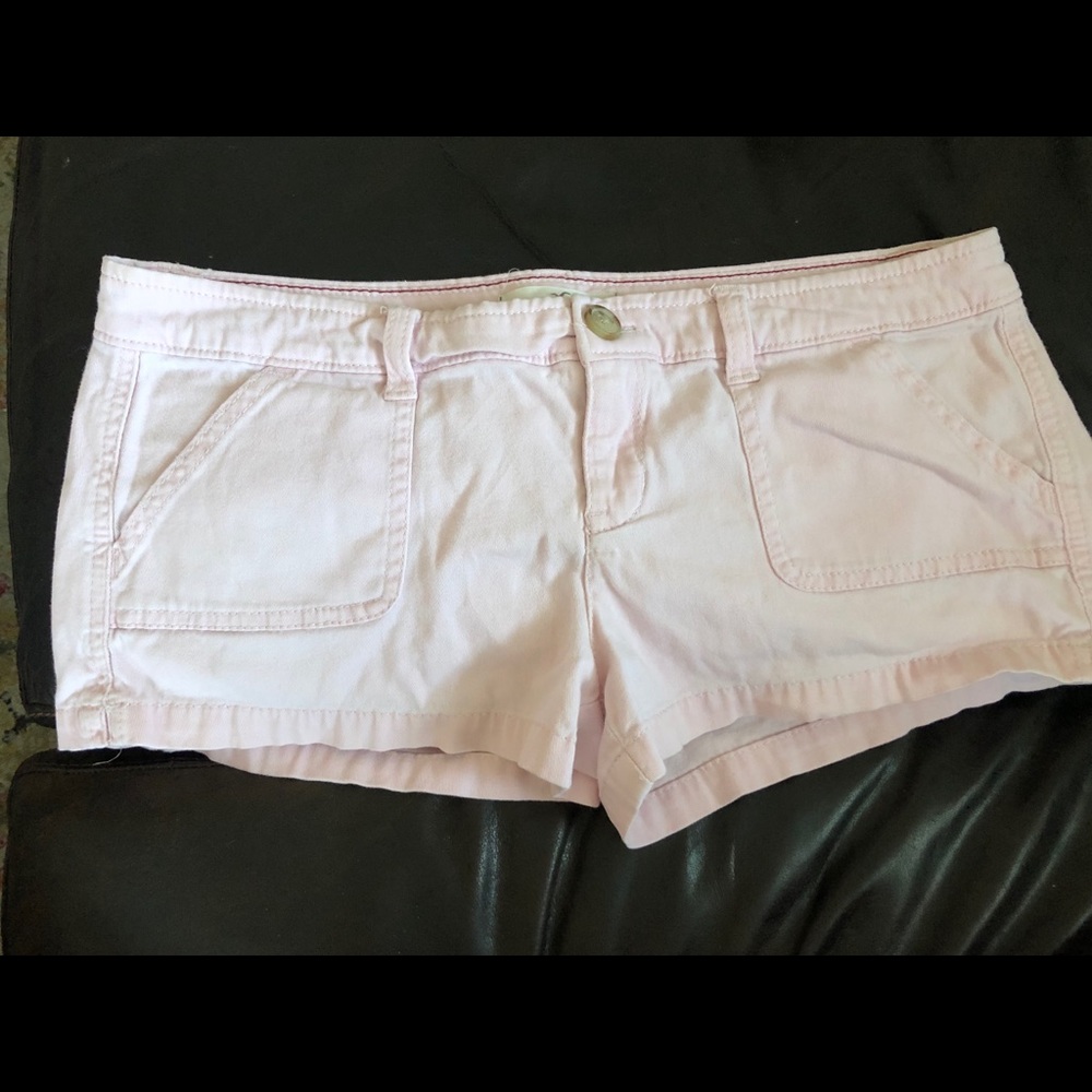 Light pink hollister shorts